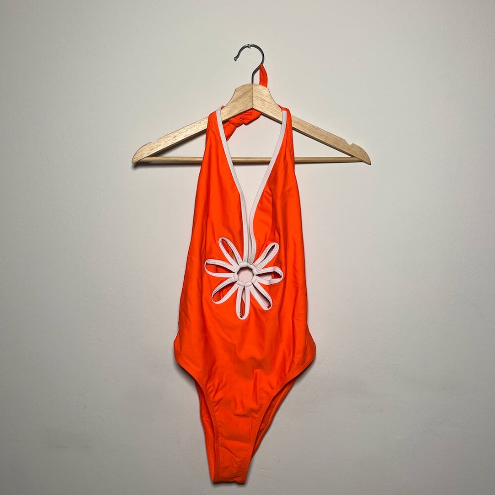 Neon Orange One Piece